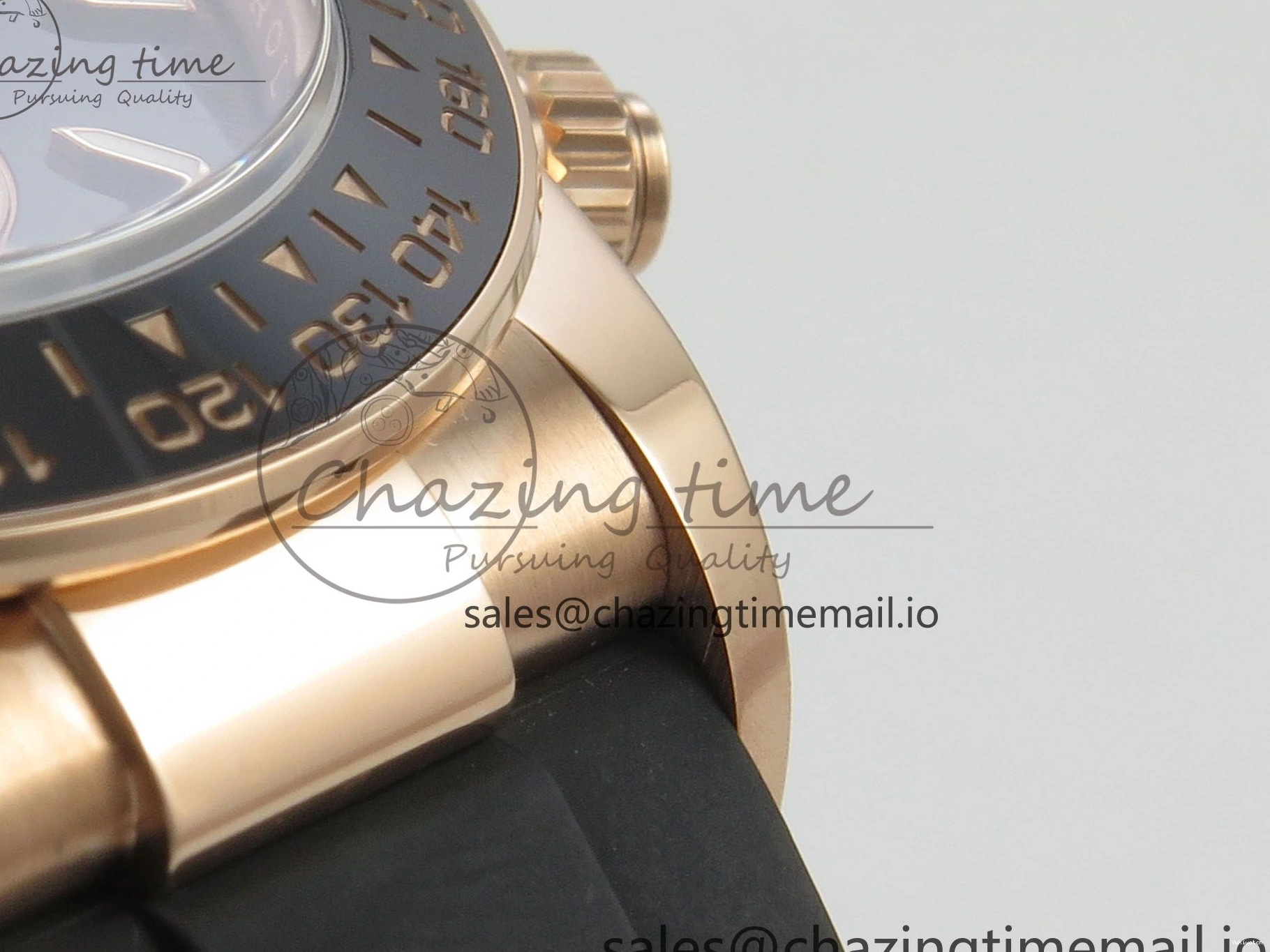 RG Oysterflex Edition 126515 VSF Daytona on 1:1 VS4131 (Weighted) Strap Dial Black V2 Best 0120